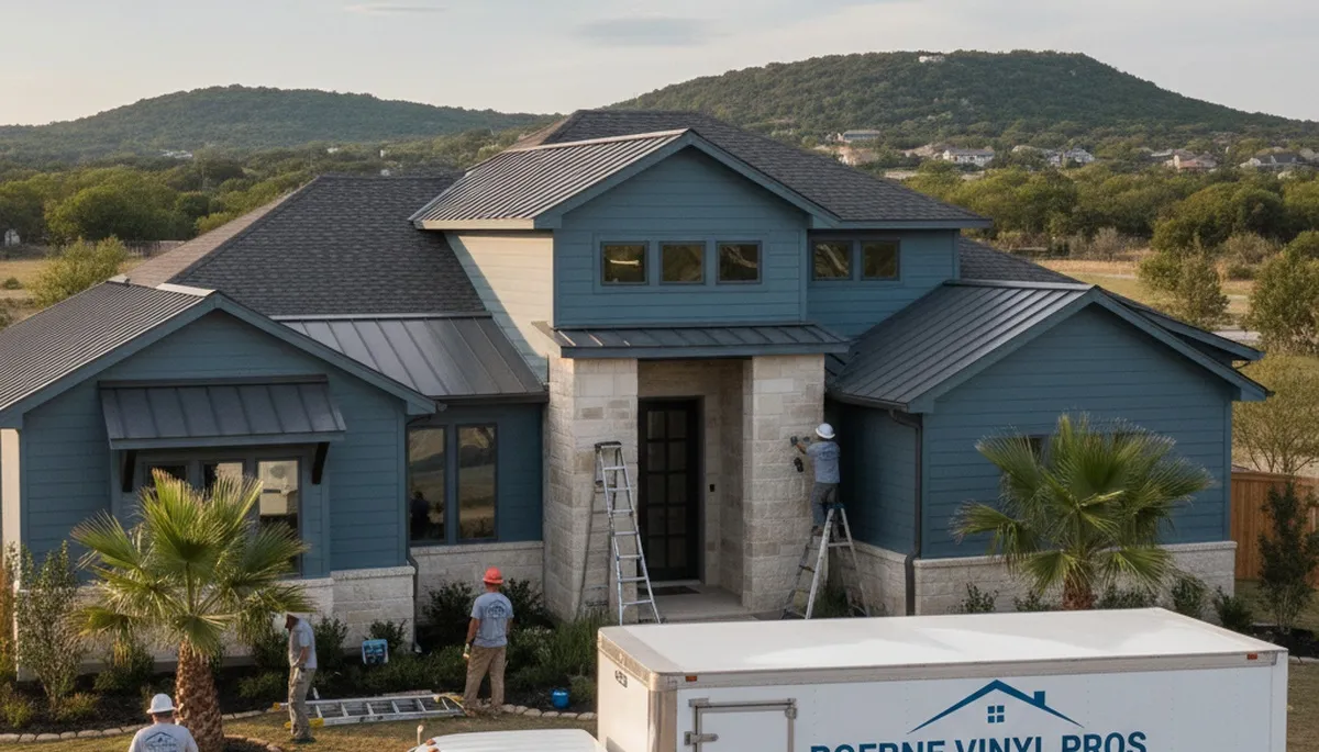 Professional vinyl siding installation in San Antonio TX by local exterior home experts