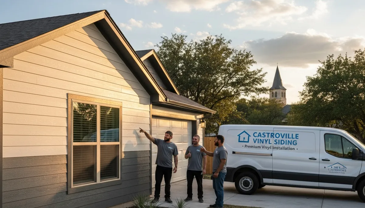 Professional vinyl siding installation services in San Antonio TX homes and exterior renovations