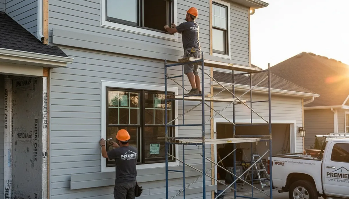 Professional window replacement and vinyl siding installation in San Antonio, TX homes